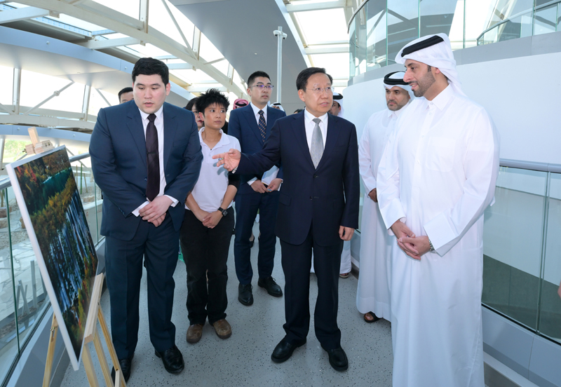 王晓晖率四川代表团在卡塔尔访问「相关图片」