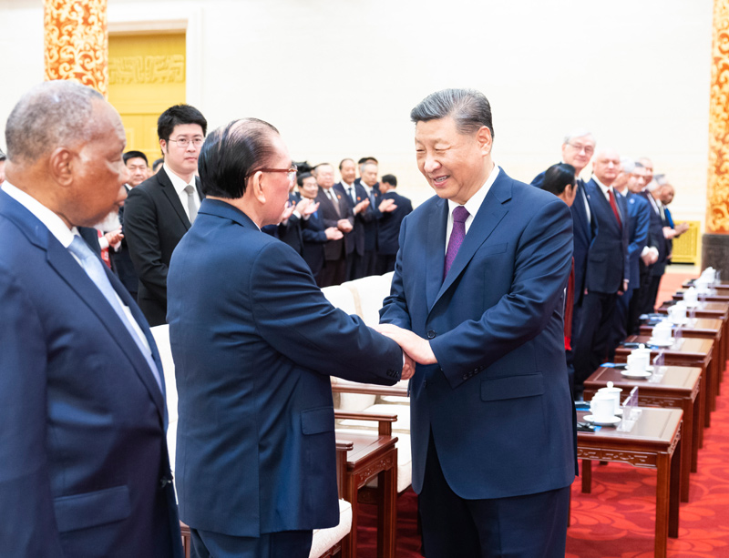 和平共处五项原则发表70周年纪念大会在北京隆重举行 习近平出席大会并发表重要讲话「相关图片」