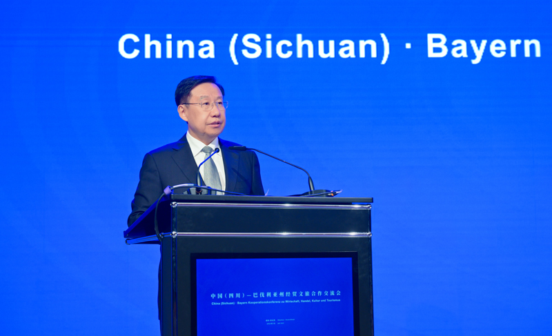 王晓晖率四川代表团在德国访问「相关图片」