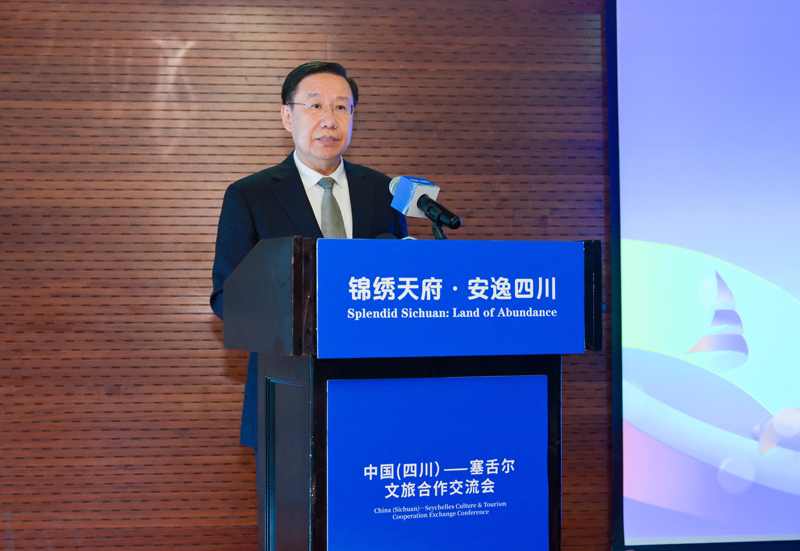 王晓晖率四川代表团在塞舌尔访问「相关图片」